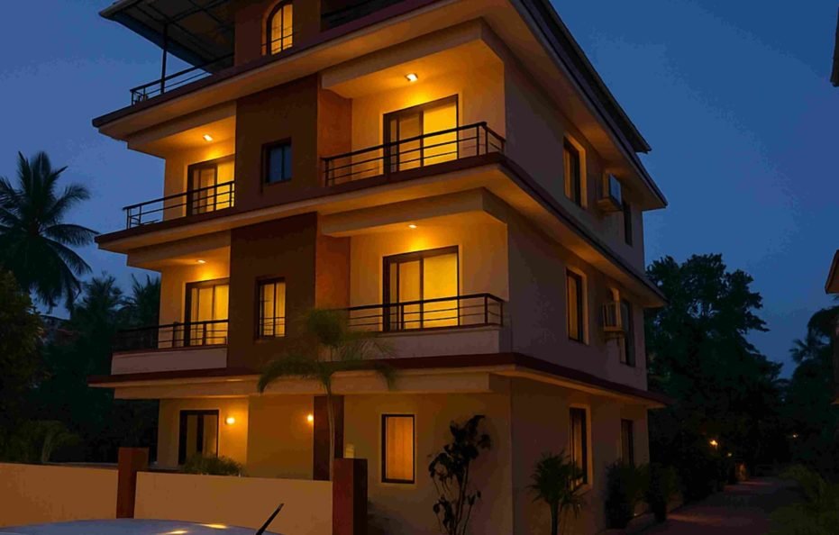 4 Luxury Apartments in Nagoa, Calangute GOA