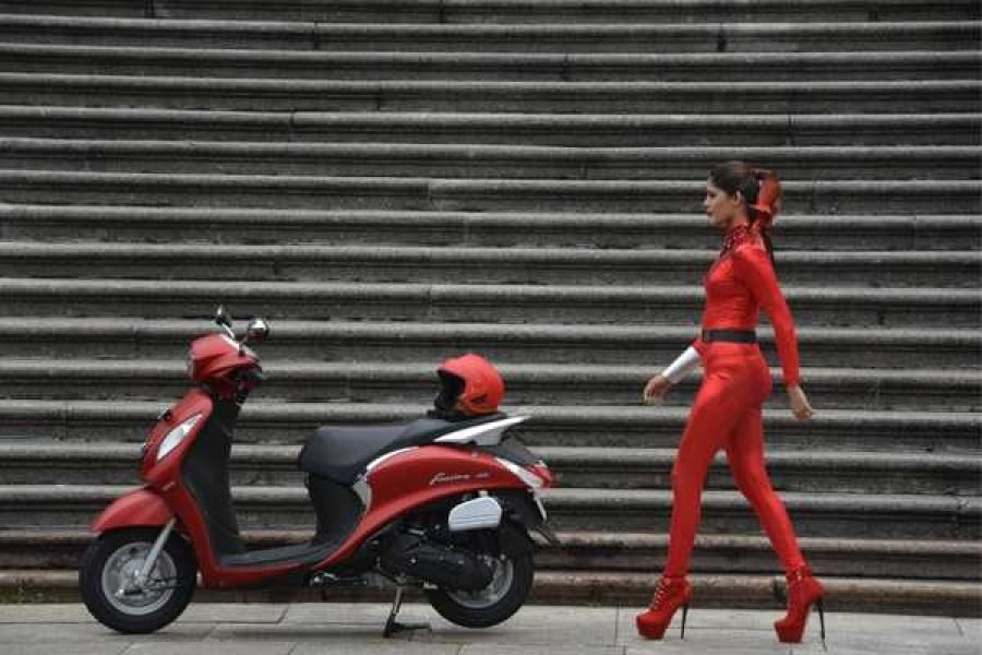 Fascino Scooty on Rent in Goa