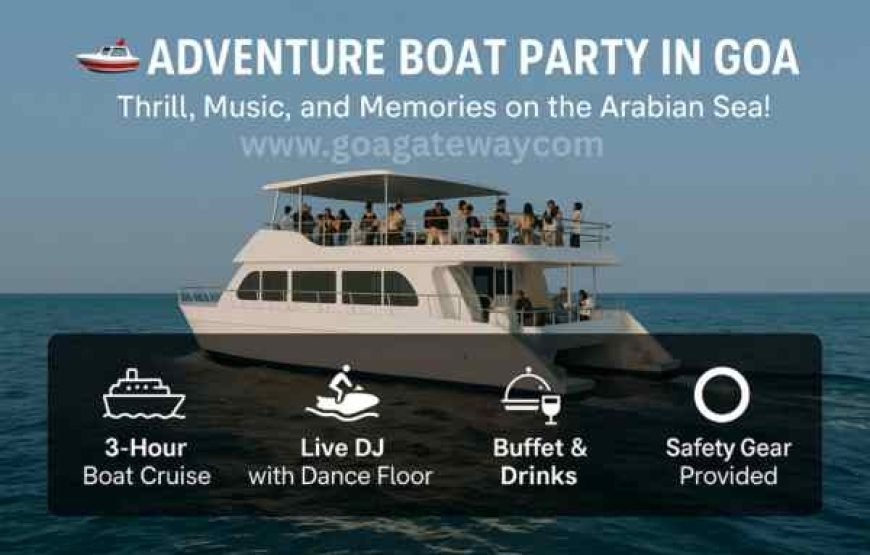 Adventure Boat Party in Goa
