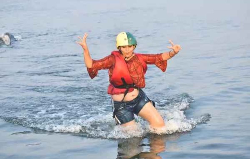 Flyboarding in North Goa