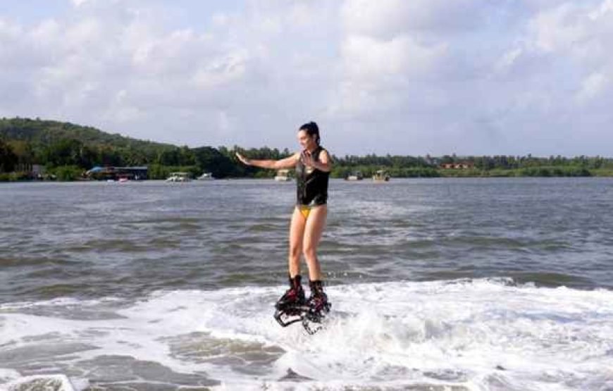 Flyboarding in North Goa