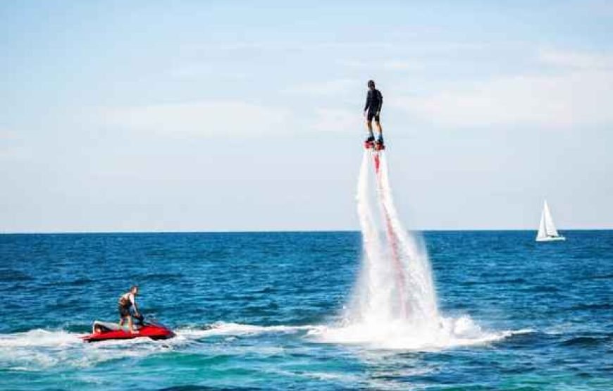 Flyboarding in North Goa