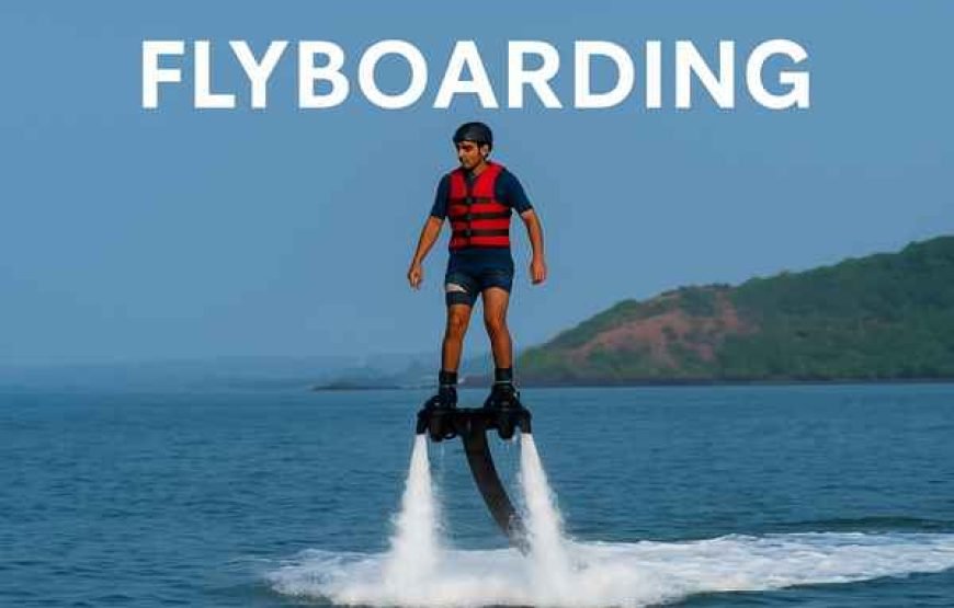 Flyboarding in North Goa