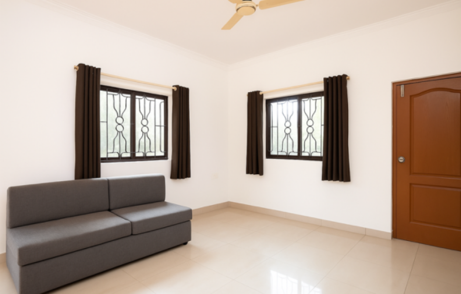 1 Bedroom Hall with Kitchen