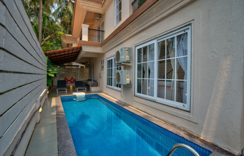 3BHK Private Pool Villa in Saligao, North Goa