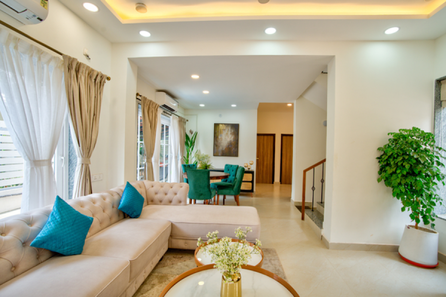 3BHK Private Pool Villa in Saligao, North Goa